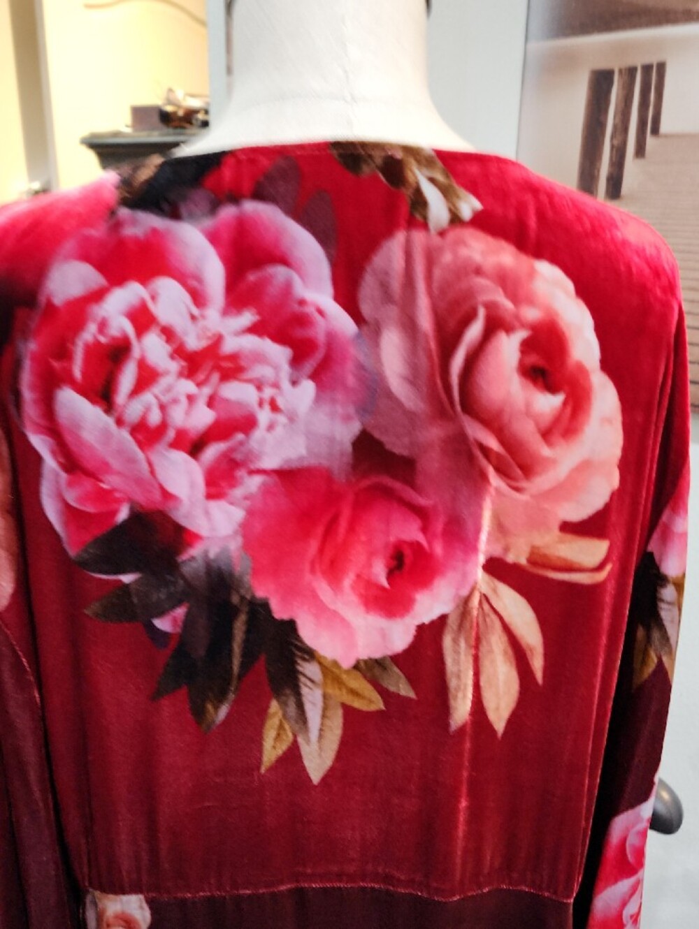 Johnny WAS Efforless Silk Blend Midi Dress - Picture 4 of 6